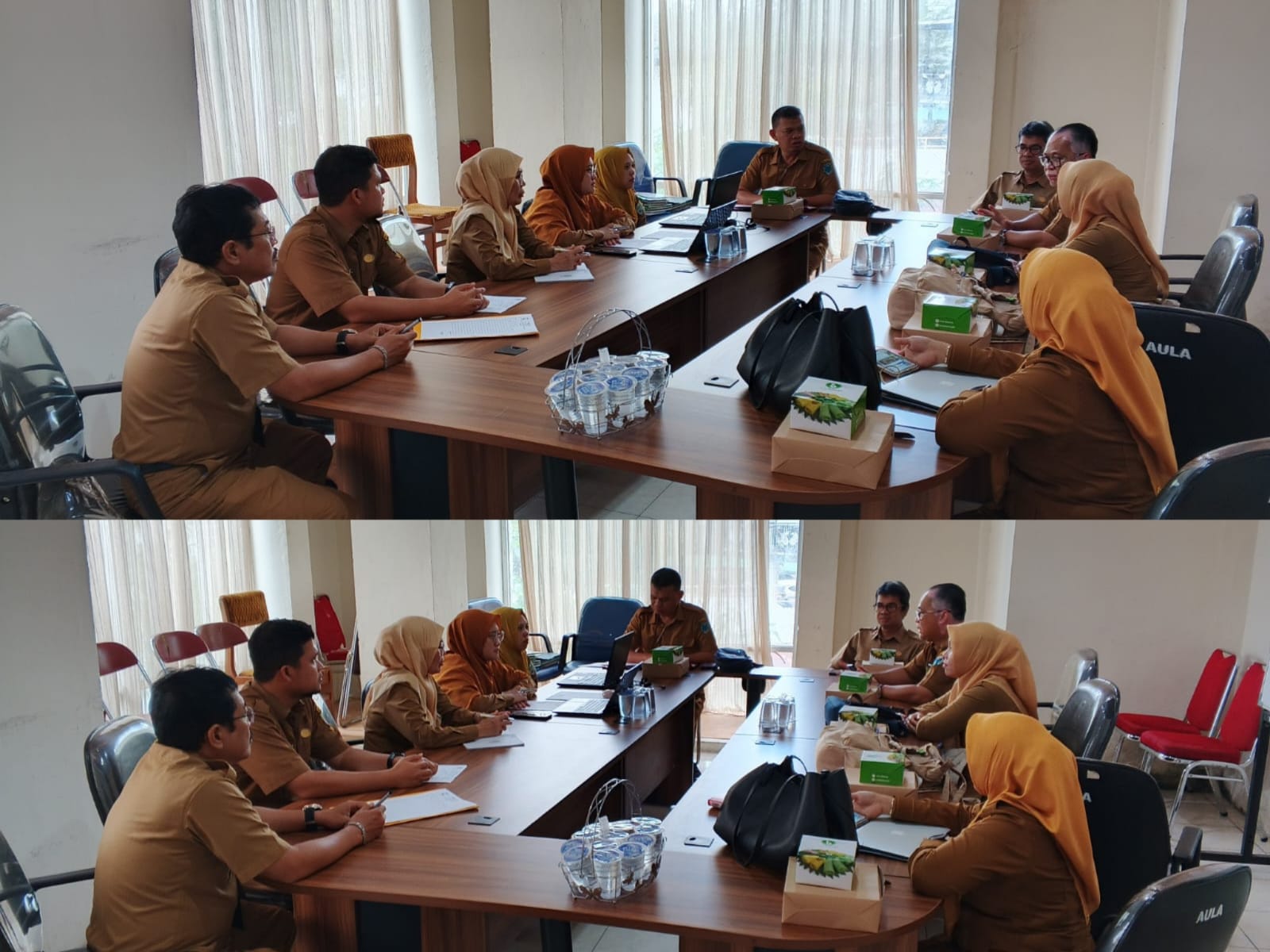 Inspektorat Kota Jambi Laksanakan Telaah Sejawat Ekstern Bersama Inspektorat Kabupaten Batang Hari