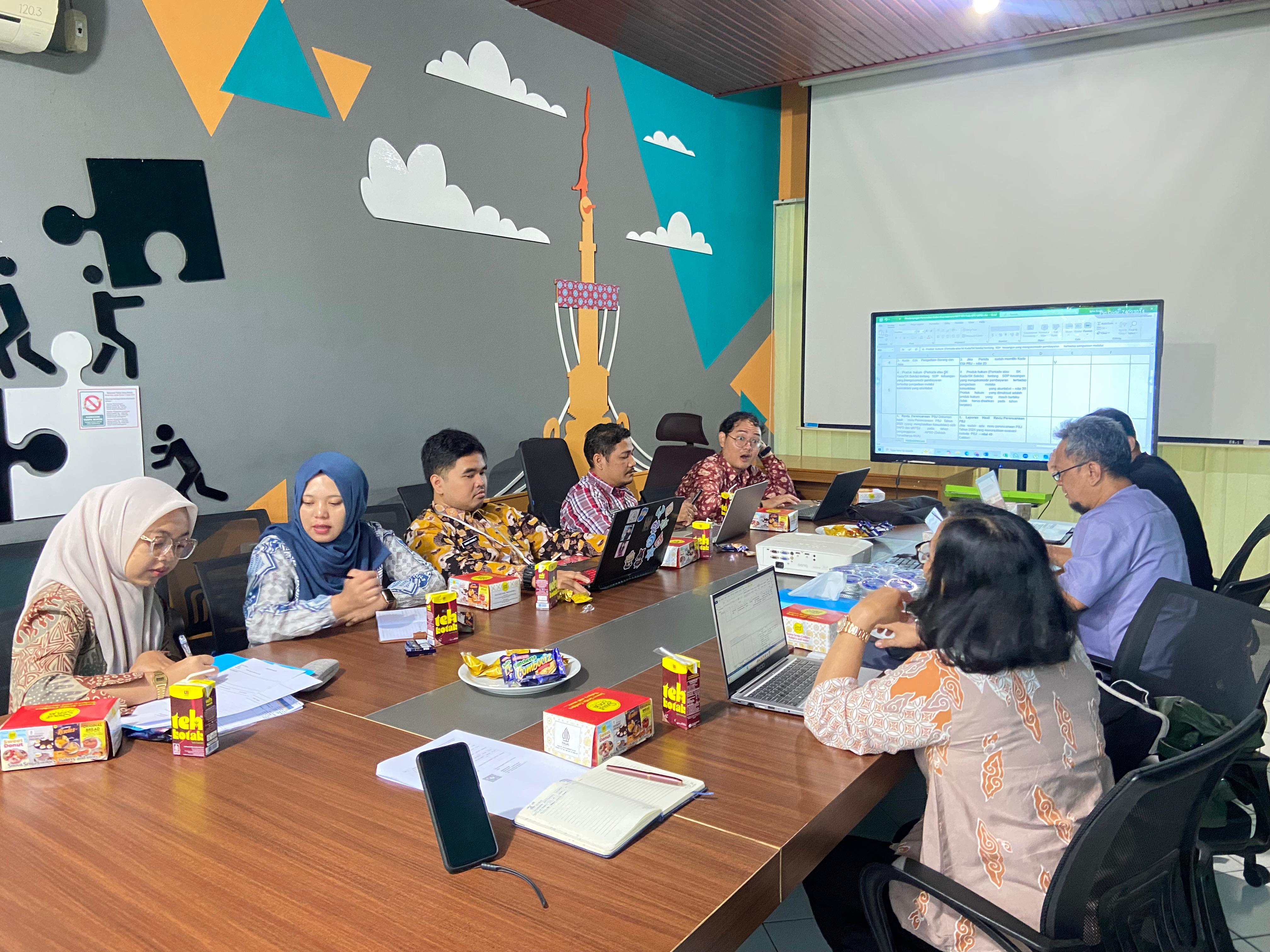 Inspektorat dan UPBJ Bagian UPBJ Setda Kota Jambi Tingkatkan Tata Kelola Pengadaan Barang dan Jasa Melalui Program MCP 2025