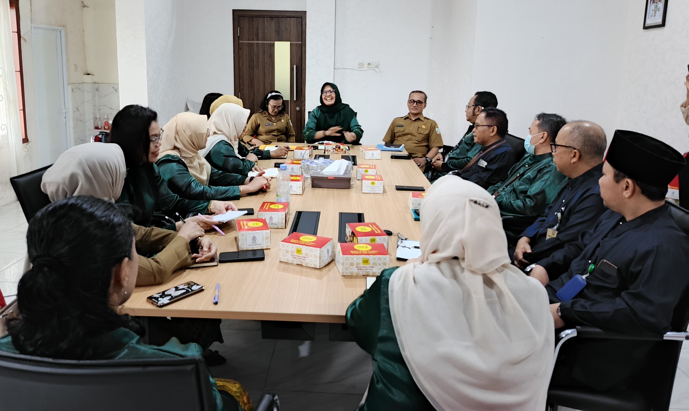 Rapat Koordinasi Pengelolaan Dana BOK Puskesmas Bersama Inspektorat Kota Jambi
