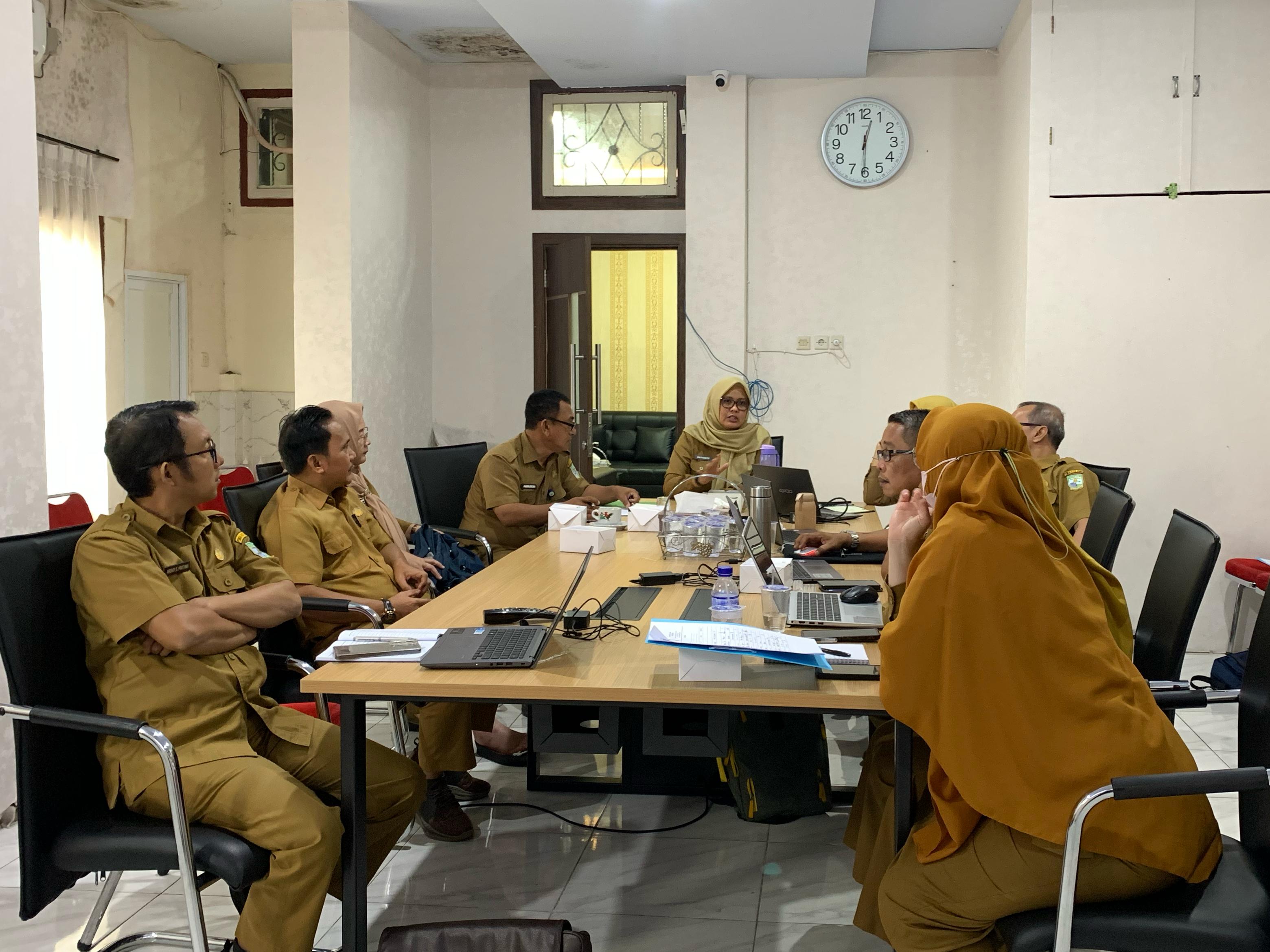 Inspektorat Melakukan Pendampingan Program 100 Hari Kerja Wali Kota & Wakil Wali Kota Jambi 2025 - 2030