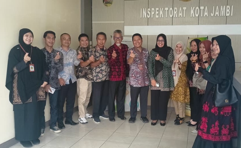 Inspektorat Kabupaten Merangin melaksanakan study tiru reviu tata kelola PBJ 2025